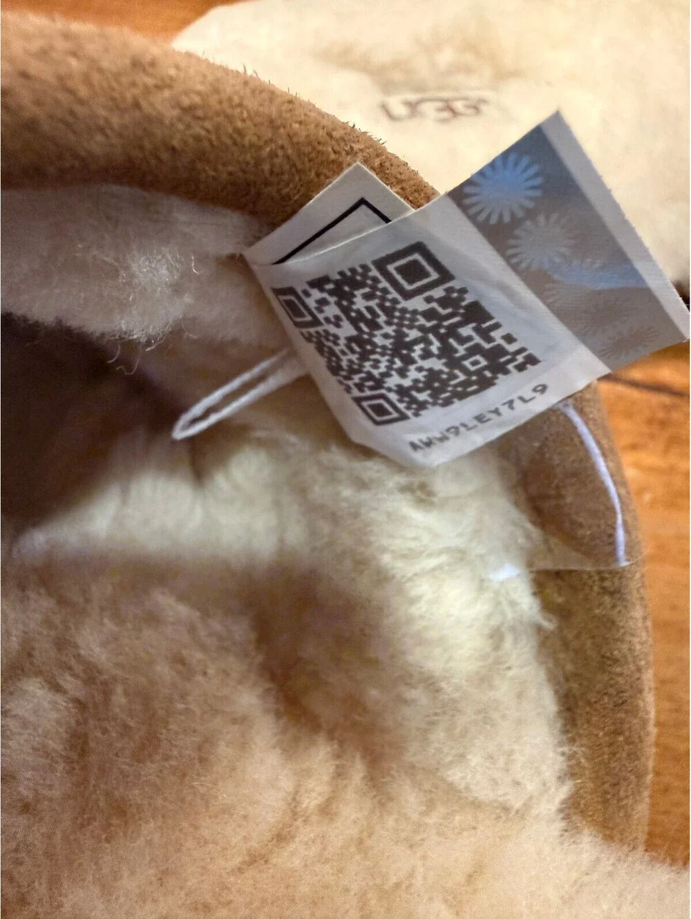 New UGG Men's Classic Suede Shearling Slippers Chestnut Men's Size 14